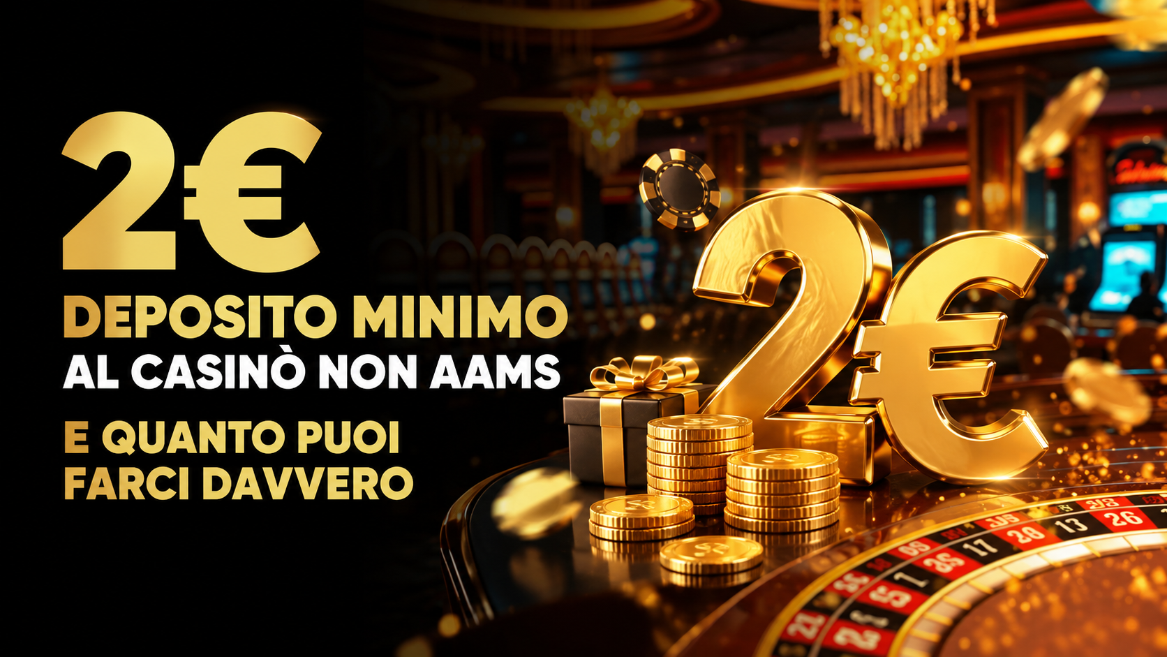 casino non aams deposito minimo 2 euro